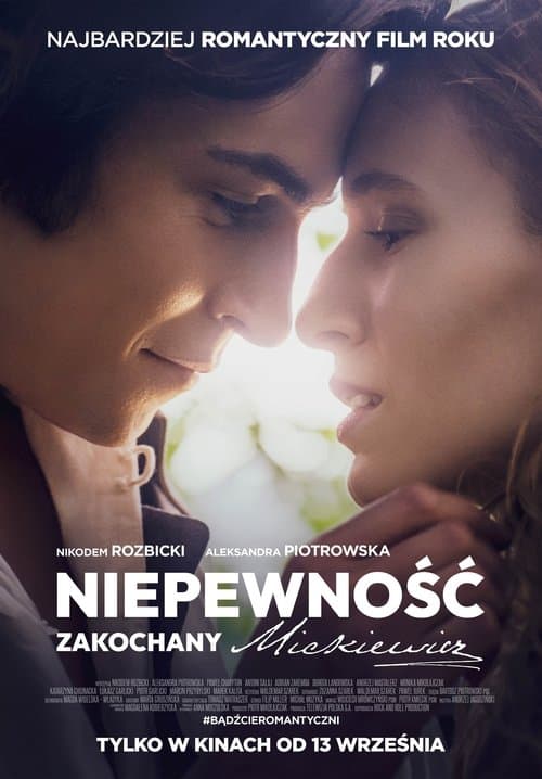 Niepewność. Zakochany Mickiewiczのポスター