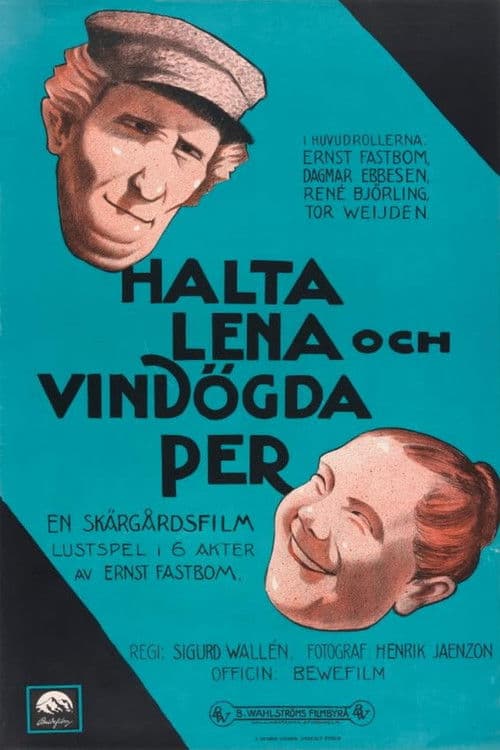 Halta Lena och vindögda Perのポスター