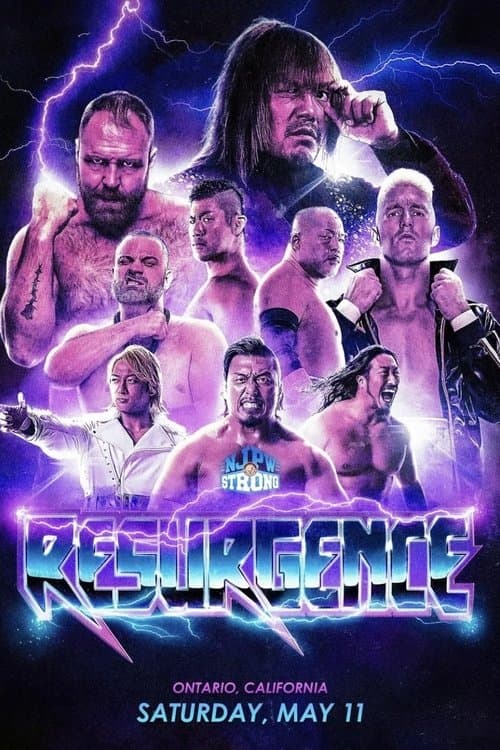 NJPW Resurgence 2024のポスター