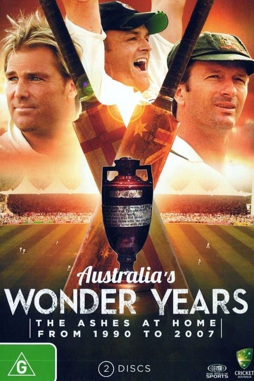 Australia's Wonder Years The Ashes At Home from 1990 to 2007のポスター