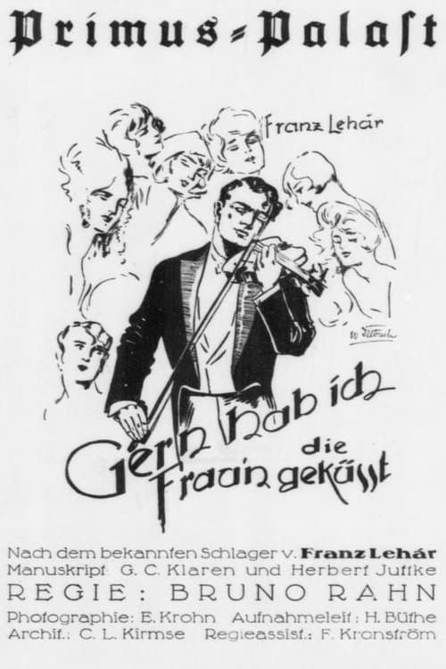 Gern hab' ich die Frauen geküßtのポスター