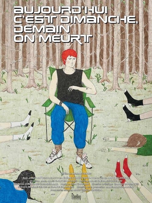 Aujourd'hui c'est dimanche, demain on meurtのポスター