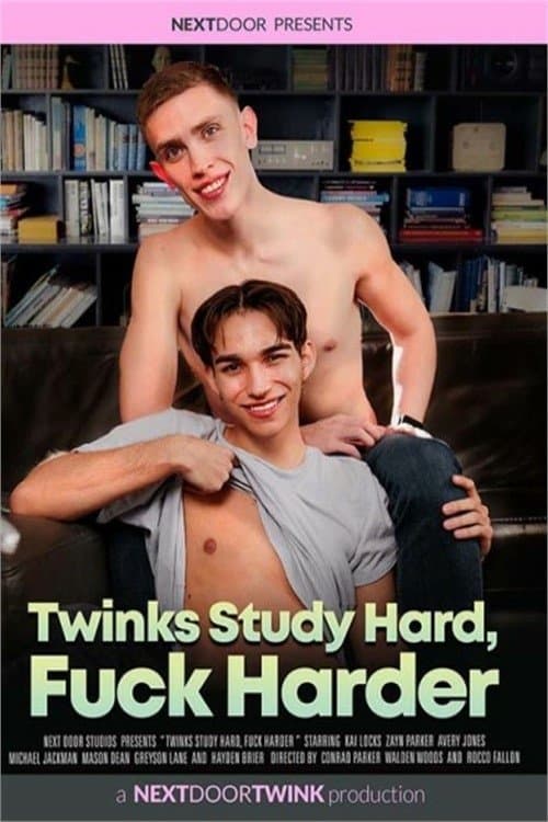 Twinks Study Hard, Fuck Harderのポスター