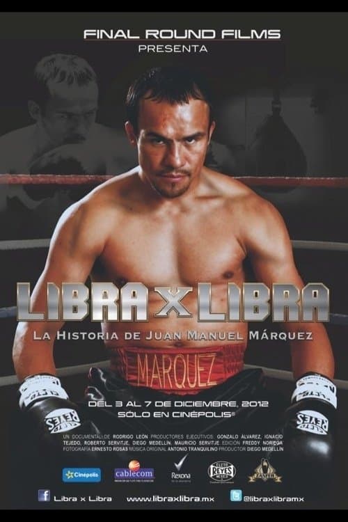 Libra x Libra: La Historia de Juan Manuel Márquezのポスター