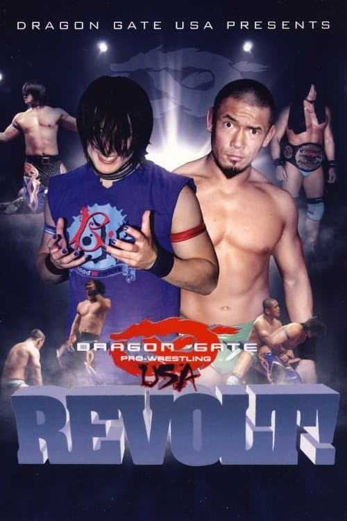 Dragon Gate USA REVOLT! 2011のポスター