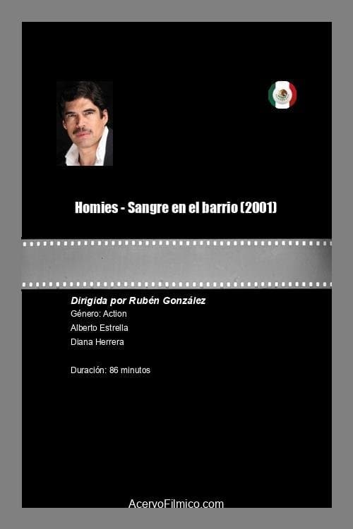 Homies - Sangre en el barrioのポスター