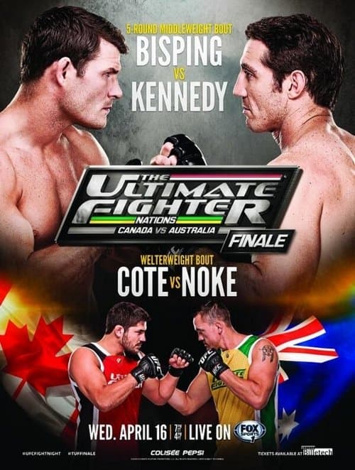 The Ultimate Fighter Nations Finale: Bisping vs. Kennedyのポスター