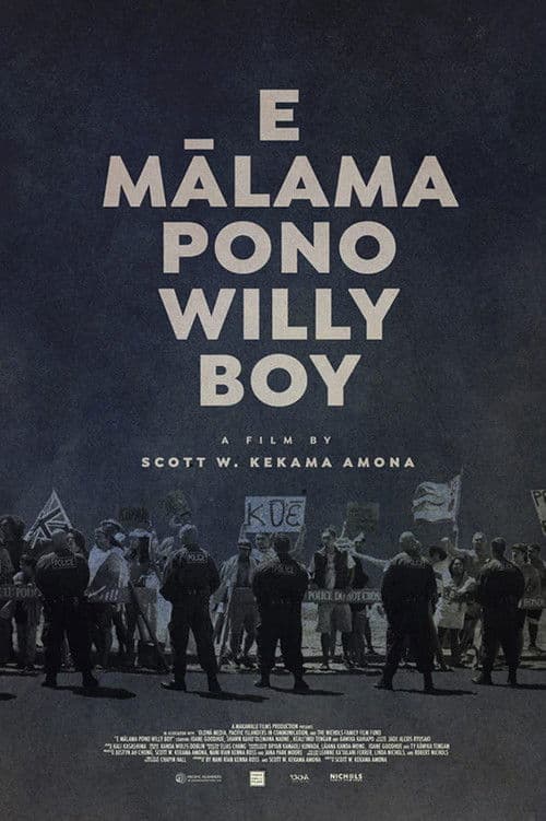 E Mālama Pono, Willy Boyのポスター