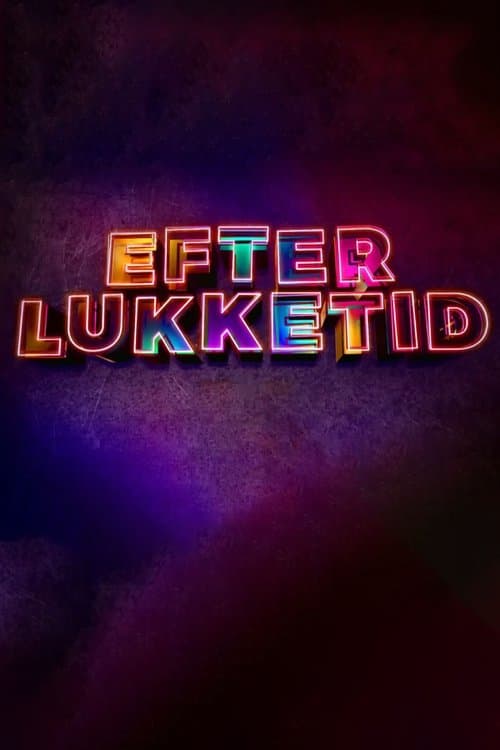 Efter lukketidのポスター