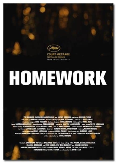 Homeworkのポスター