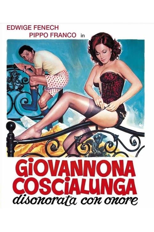 Giovannona Coscialunga disonorata con onoreのポスター