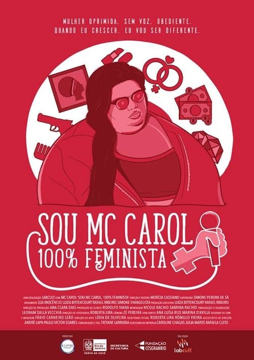 Eu Sou MC Carol, 100% Feministaのポスター