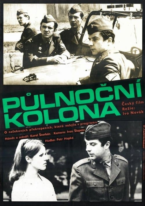 Půlnoční kolonaのポスター