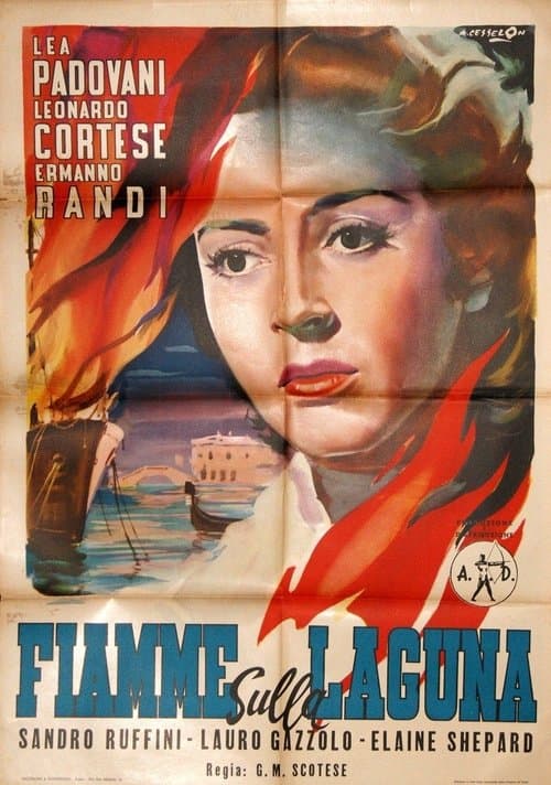 Fiamme sulla lagunaのポスター