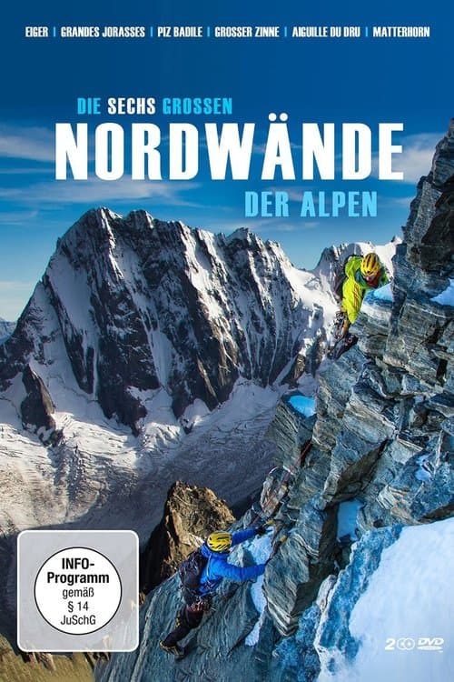 Die sechs großen Nordwände der Alpenのポスター