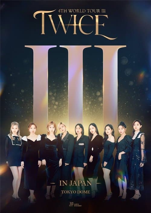 TWICE 4TH WORLD TOUR III IN JAPANのポスター