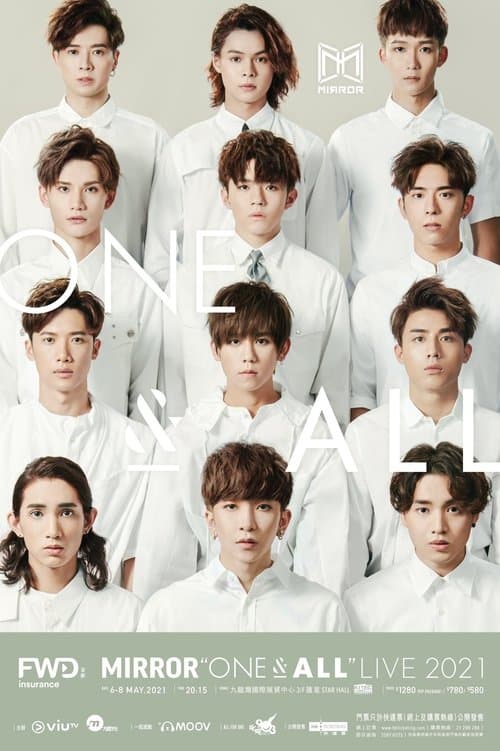 MIRROR "ONE & ALL" LIVE 2021のポスター