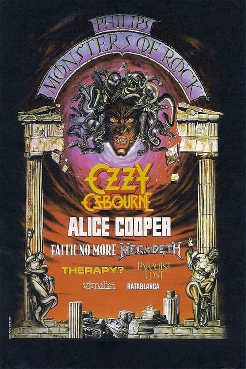 Ozzy Osbourne: [1995] Monsters Of Rock Chileのポスター