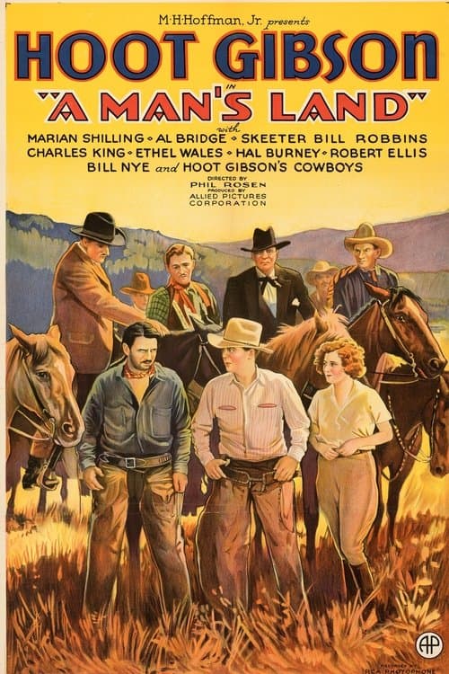 A Man's Landのポスター