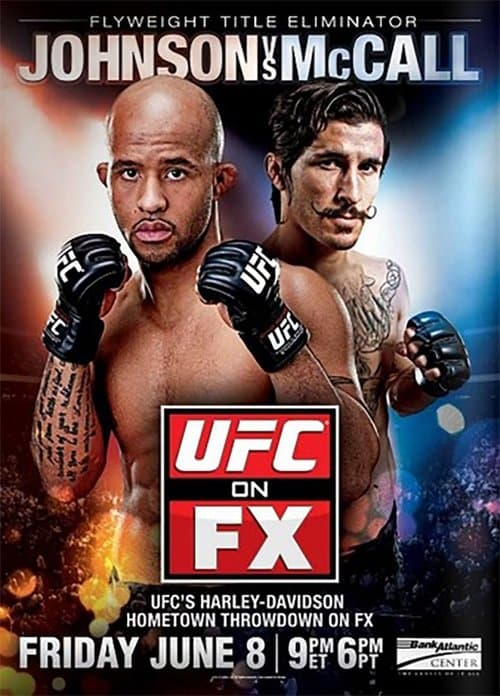 UFC on FX 3: Johnson vs. McCall 2のポスター
