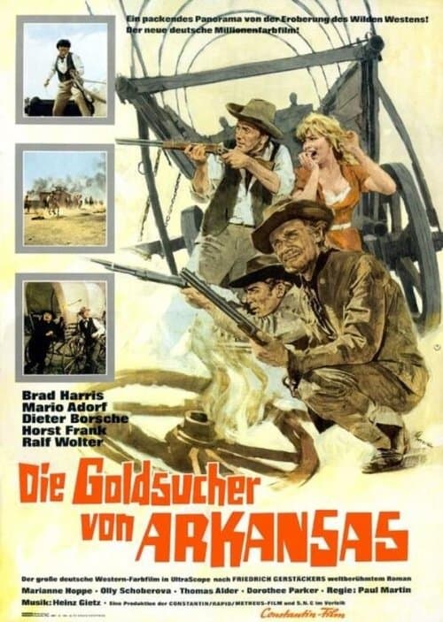 Die Goldsucher von Arkansasのポスター