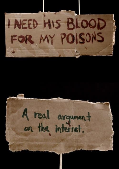 I Need His Blood for My Poisonsのポスター