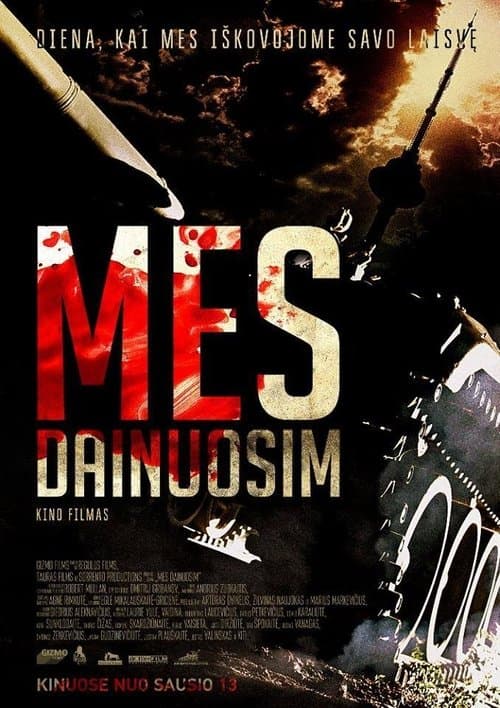 Mes dainuosimのポスター