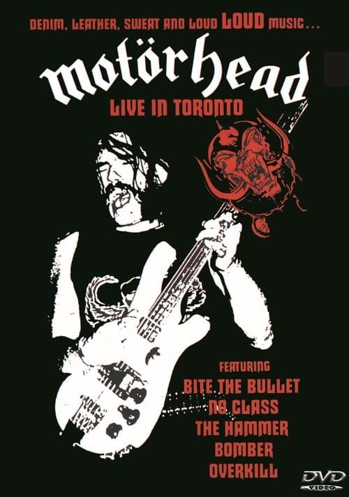 Motörhead Live in Torontoのポスター
