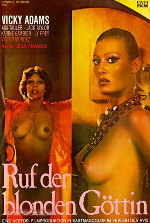Der Ruf der blonden Göttinのポスター
