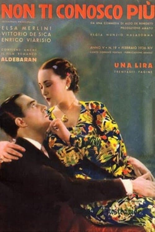 Non ti conosco piùのポスター