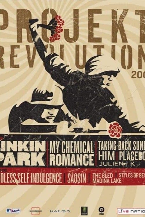 My Chemical Romance Live At Projekt Revolutionのポスター