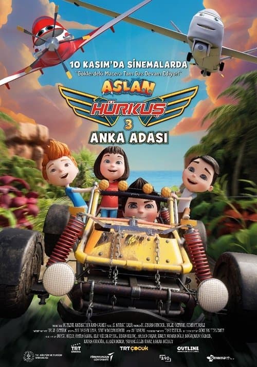 Aslan Hürkuş 3: Anka Adasıのポスター