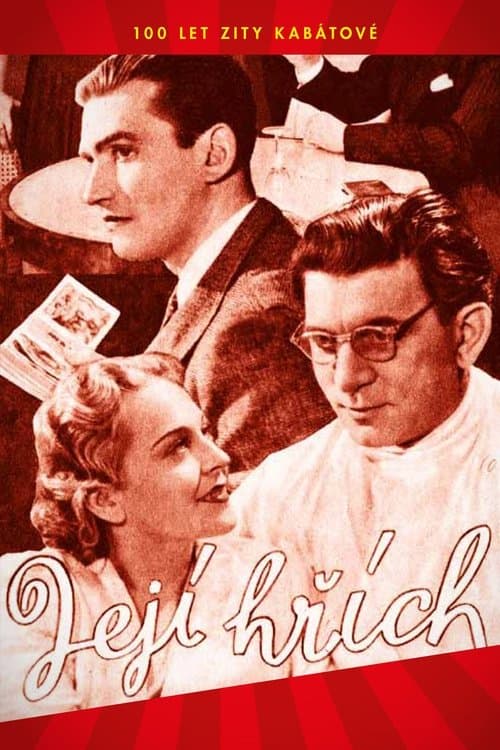 Její hříchのポスター