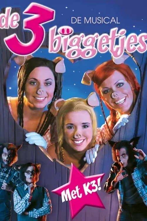 De 3 Biggetjes De Musicalのポスター