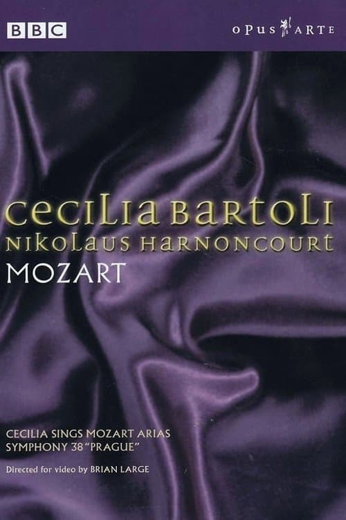Mozart - Cecilia Bartoli, Nikolaus Harnoncourtのポスター