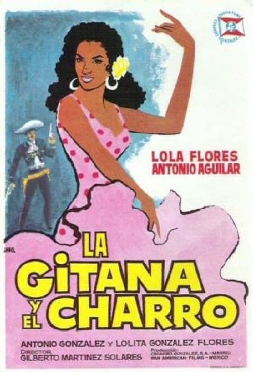 La gitana y el charroのポスター