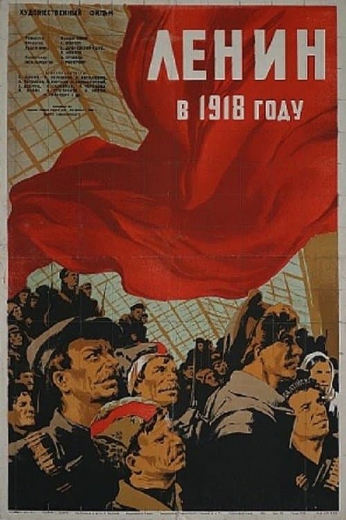 1918年のレーニンのポスター