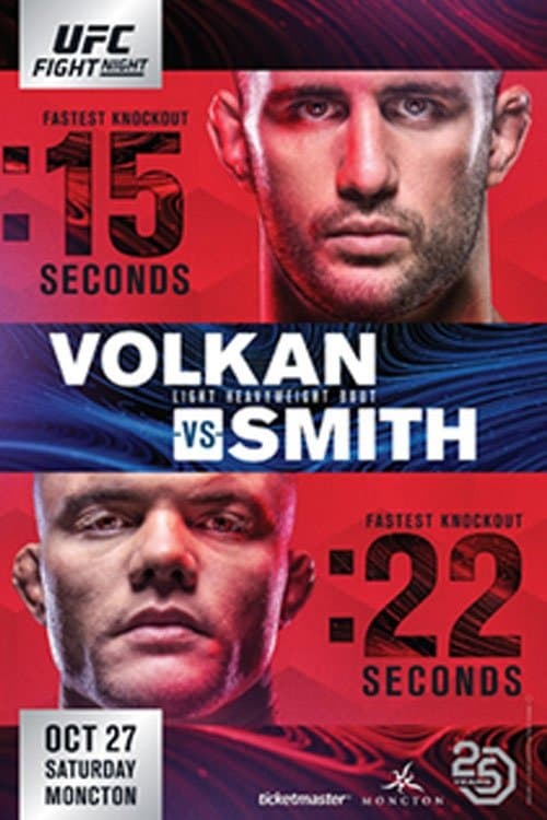 UFC Fight Night 138: Volkan vs. Smithのポスター