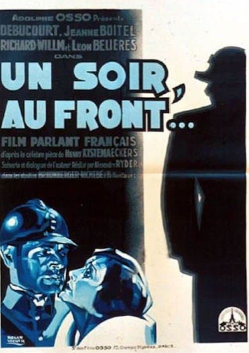 Un soir, au frontのポスター