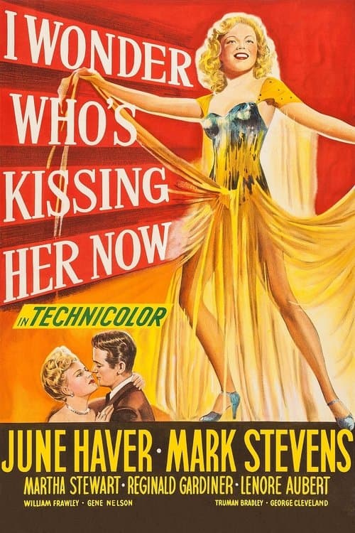 I Wonder Who's Kissing Her Nowのポスター