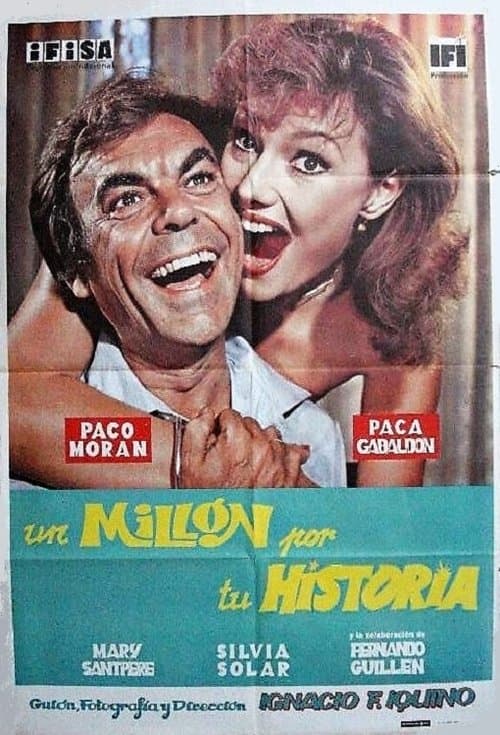 Un millón por tu historiaのポスター
