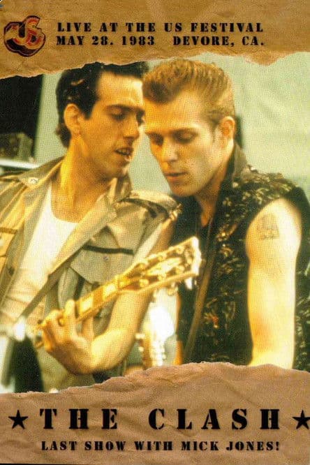 The Clash: Live at the US Festival in San Bernardinoのポスター