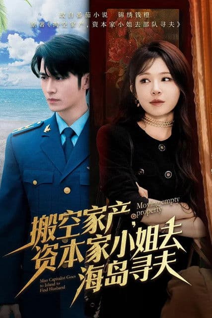 搬空家产，资本家大小姐去海岛寻夫のポスター
