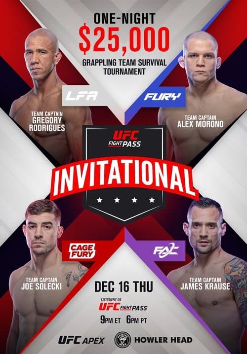 UFC Fight Pass Invitational 1のポスター