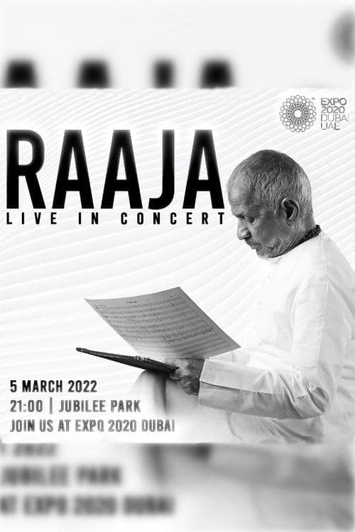 Raaja Live in Concert Expo 2020 Dubaiのポスター