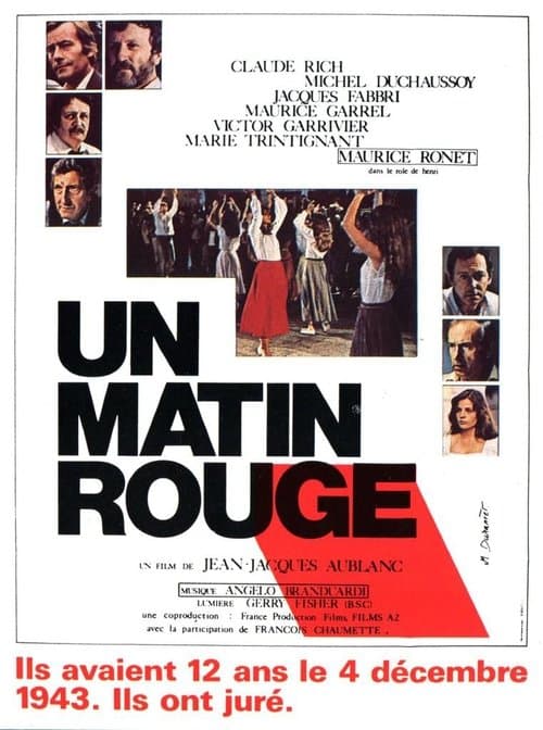 Un matin rougeのポスター