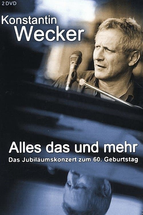 Konstantin Wecker: Alles das und mehrのポスター