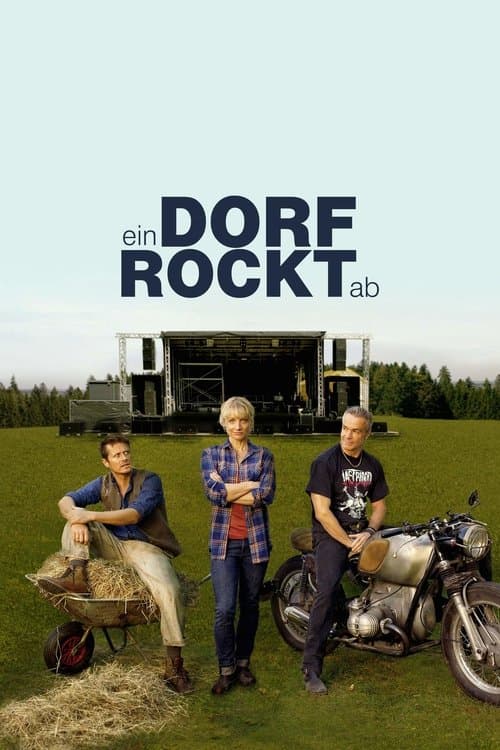 Ein Dorf rockt abのポスター