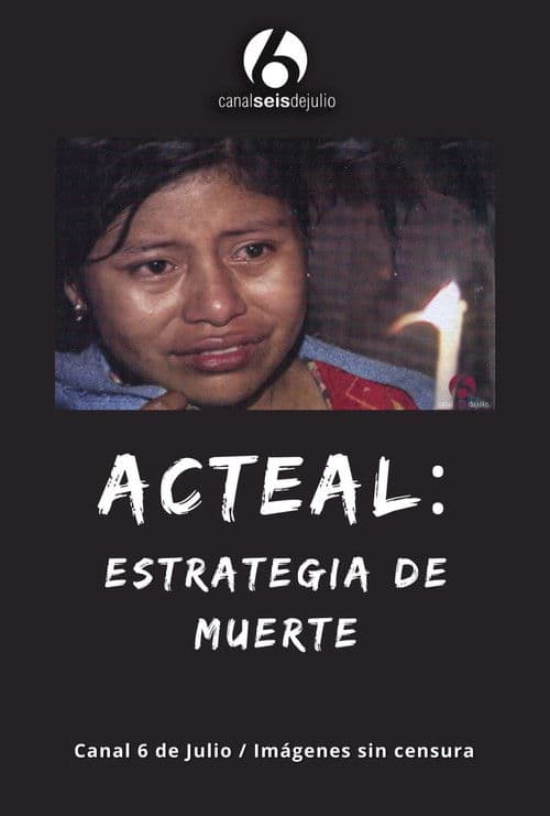 Acteal: Estrategia de muerteのポスター