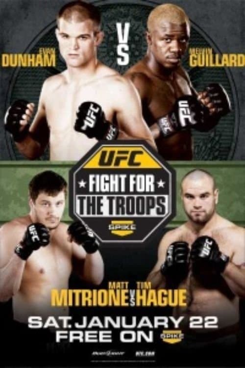 UFC Fight Night 23: Fight for the Troops 2のポスター